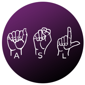 American Sign Language Icon